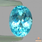 天然アパタイト 1.33ct 【パライバカラー】 マダガスカル