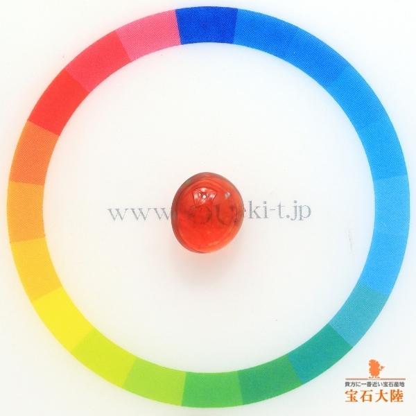 天然ファイアオパール 2.42ct 【ディープオレンジ】 メキシコ ◇コレマ品