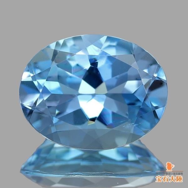天然アクアマリン 1.51ct 【サンタマリア・アフリカーナ】 モザンビーク