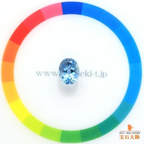 天然アクアマリン 1.51ct 【サンタマリア・アフリカーナ】 モザンビーク