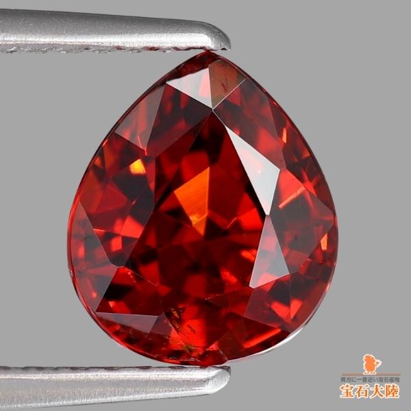 天然スペサルティンガーネット 2.39ct 【オレンジレッド】