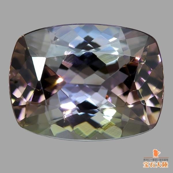 天然ゾイサイト 4.22ct 【タンザナイト・NN】 マルチカラー 美品