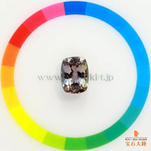 天然ゾイサイト 4.22ct 【タンザナイト・NN】 マルチカラー 美品