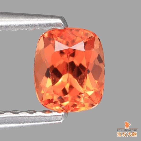 天然トリプライト 0.43ct 【美発色オレンジ】 パキスタン