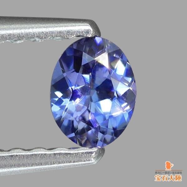 天然ベニトアイト 0.21ct 【煌めく美ブルー】 オーバル