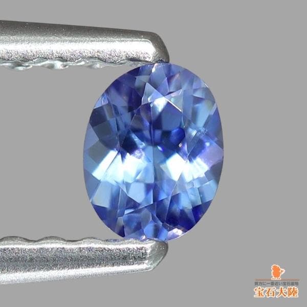 天然ベニトアイト 0.17ct 【煌めくブルー】 オーバル