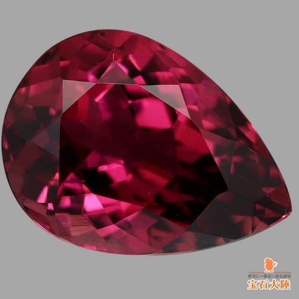 天然トルマリン 4.10ct 【魅惑のダークレッド】 コンゴ