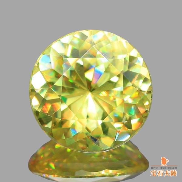 天然スフェーン 1.19ct 【明るいイエローの煌めき】 マダガスカル