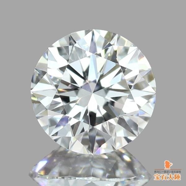 天然ダイヤモンド 0.413ct 【D IF 3EX】 中宝ソ付