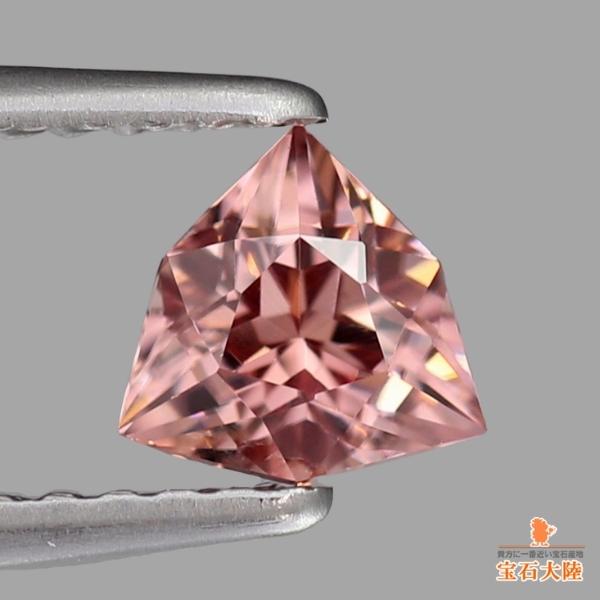 天然ジルコン 0.74ct 【ブラウニッシュピンク】 タンザニア 天然ジルコン 0.74ct 【ブラウニッシュピンク】 タンザニア
