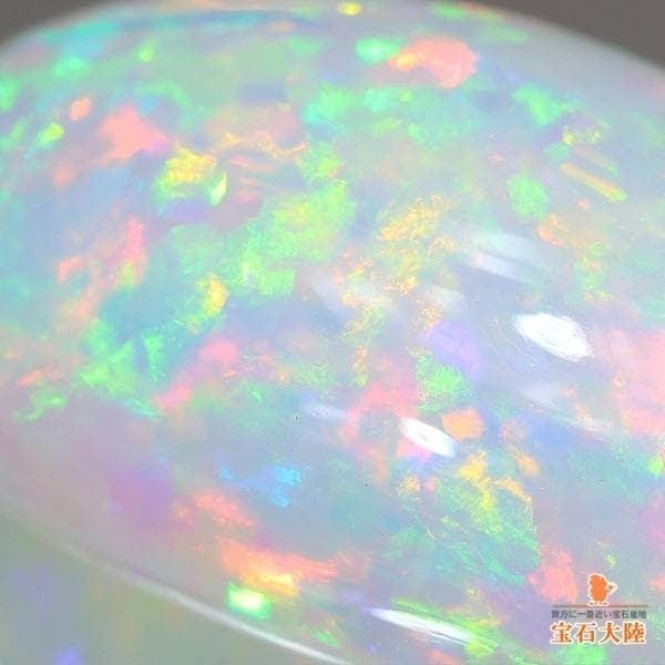天然エチオピアオパール 29.55ct 【絶品ネオン遊色】 大粒