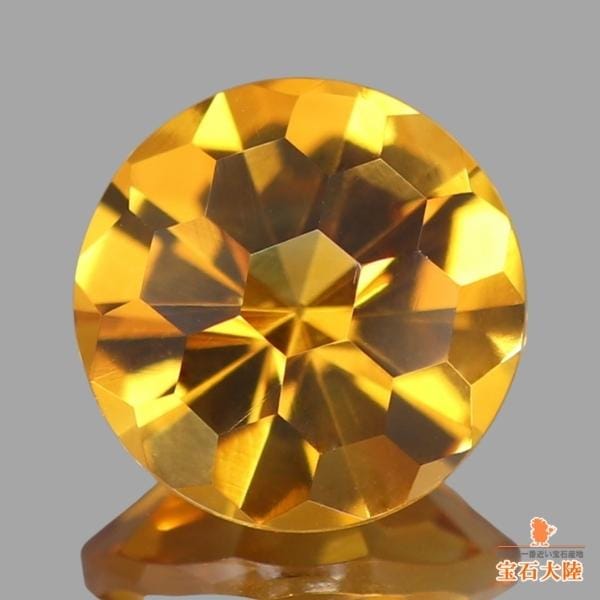 天然シトリン 1.80ct  【ハニカム】 ブラジル