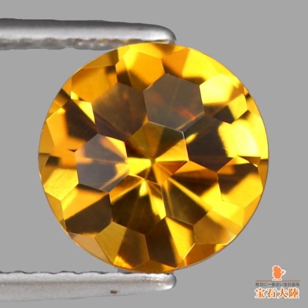 天然シトリン 天然シトリン 1.80ct 【ハニカム】 ブラジル