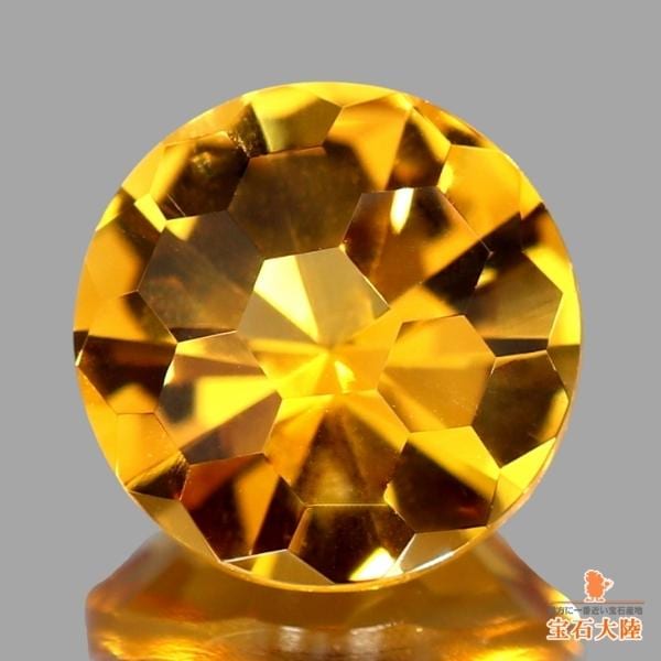 【レア】大粒シトリン　ペアシェイプ　ルース シトリン＜大粒ペアシェイプ＞のリング（K18GP） | ESSENCE