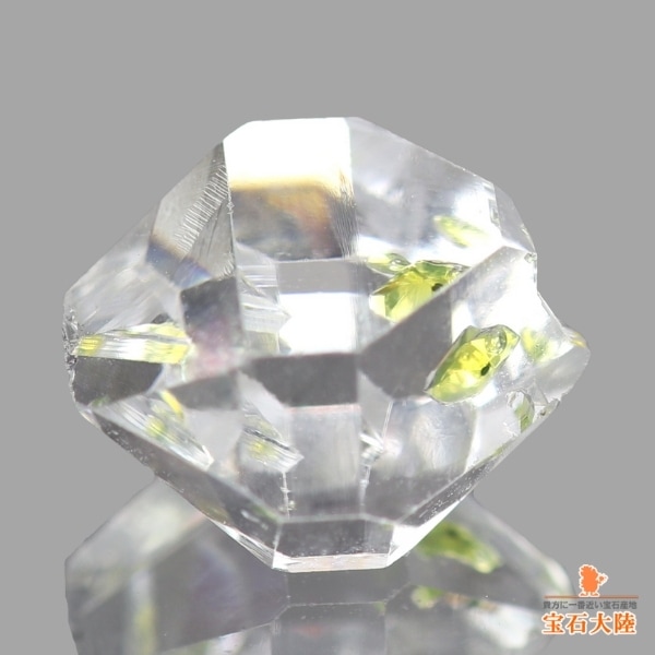 天然オイルインクォーツ 3.05ct 【動く気泡】 ラフ パキスタン