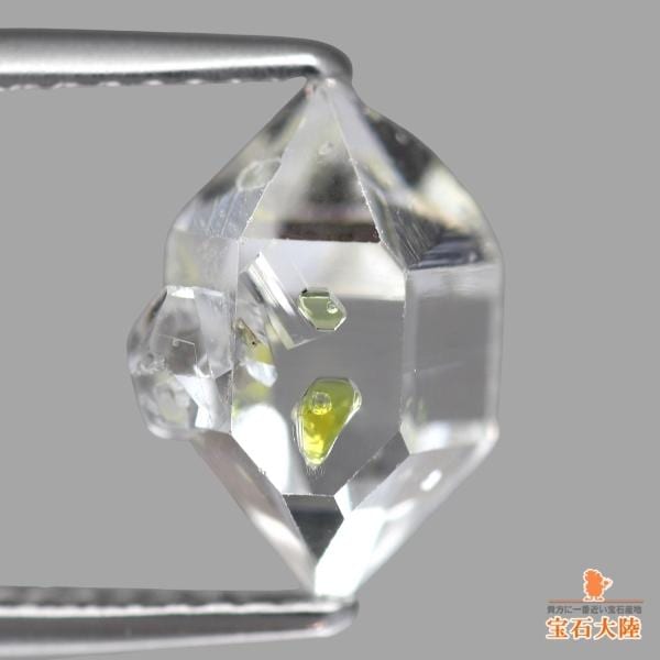 天然オイルインクォーツ 2.78ct 【動く気泡】 ラフ パキスタン