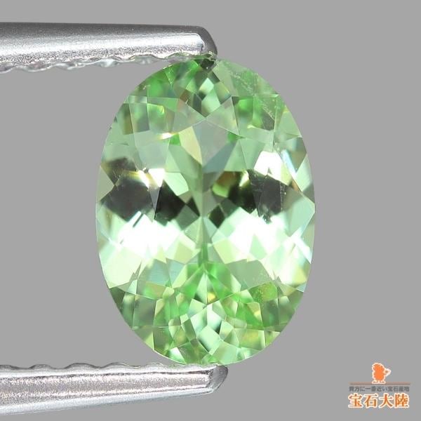 天然ミントガーネット 0.79ct 【メレラニ・UVタイプ】 タンザニア