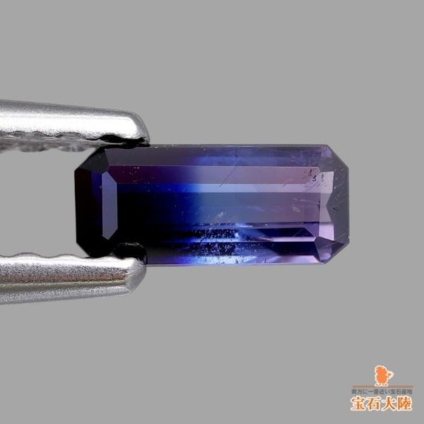天然トリカラーサファイア 0.30ct 【魅惑のグラデーション
