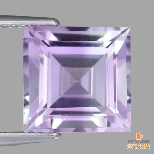天然バイカラークォーツ 4.26ct 【アメシスト】 ブラジル
