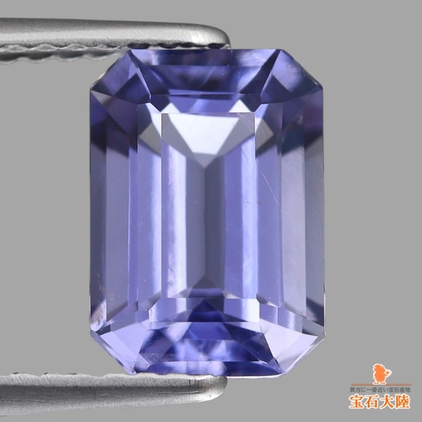 天然アイオライト 1.91ct 【清楚な青菫色】 オクタゴン