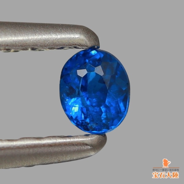 天然ブルースピネル 0.08ct 【コバルト由来の美濃色】 タンザニア 日独ソ付