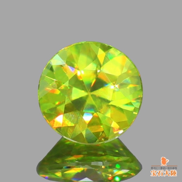 天然スフェーン 0.50ct 【グリニッシュイエロー】 マダガスカル