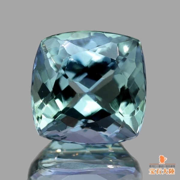 天然石ゾイサイト 天然ゾイサイト 1.85ct 【非加熱】 バイカラー