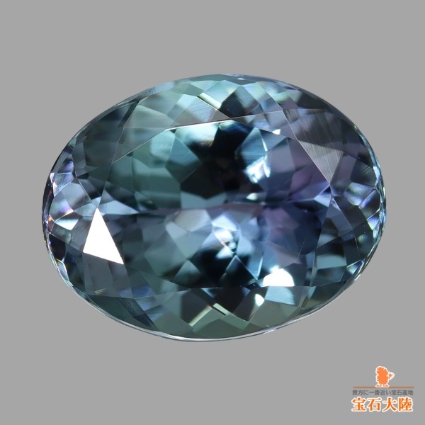 天然ゾイサイト 2.34ct 【非加熱】 マルチカラー