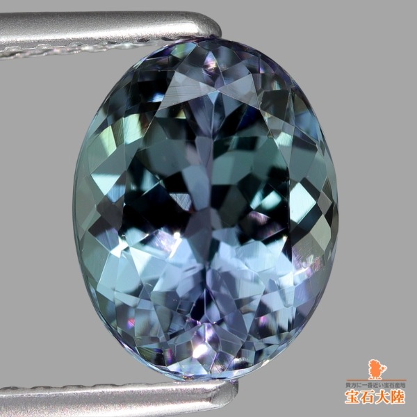 天然ゾイサイト 2.34ct 【非加熱】 マルチカラー