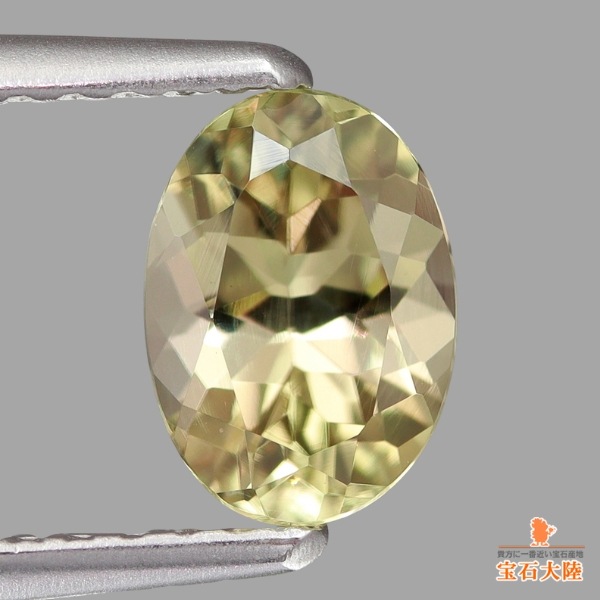 天然ダイアスポア 0.95ct 【トルコ】 オーバル 