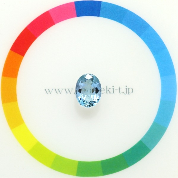 天然アクアマリン 1.54ct 【アクアブルー】◇コレマ品