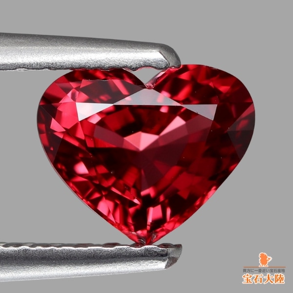 天然レッドスピネル 1.03ct 【Beautiful Heart】 ミャンマー