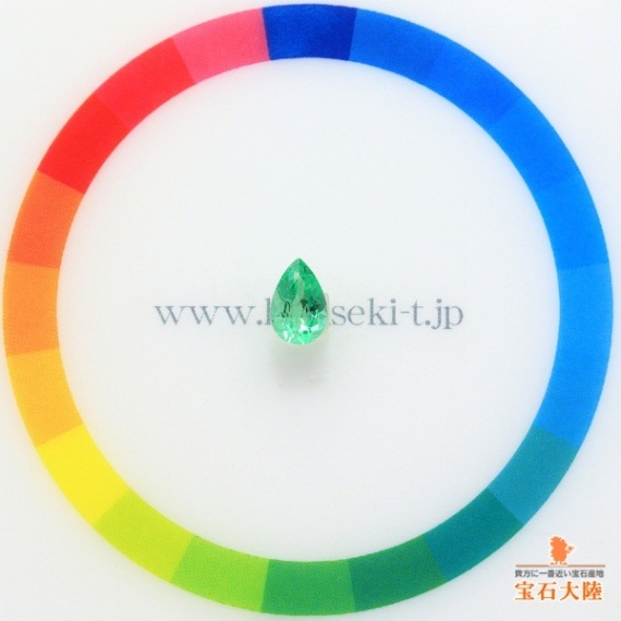 天然エメラルド 0.47ct 【クリアな輝き】 ロシア