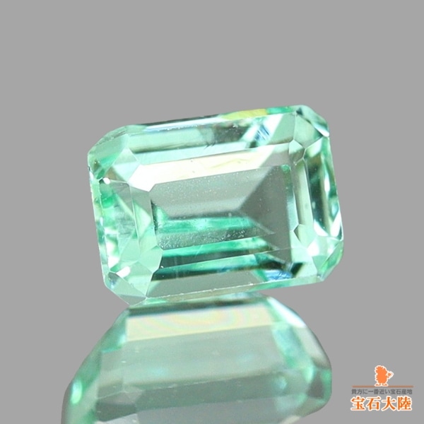 天然緑色エメラルドカット石セット Amazon.co.jp: 2.75カラット エメラルドカット 7 x 7.5 x 6 mm