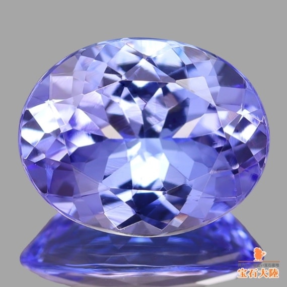 天然タンザナイト 2.69ct 【美しい藤色】 煌めく美品