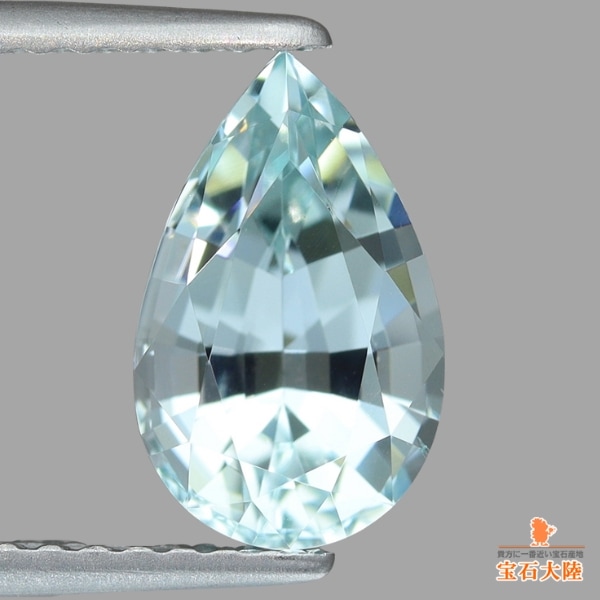 天然石　ブルートルマリン 天然トルマリン 1.69ct 【清廉なアイスブルー】 美品