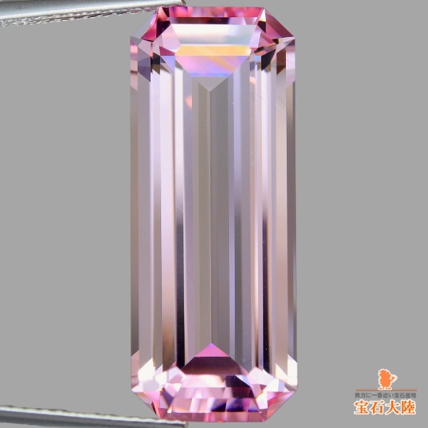 天然モルガナイト 14.49ct 【無処理/高貴なピンク】 ハイ