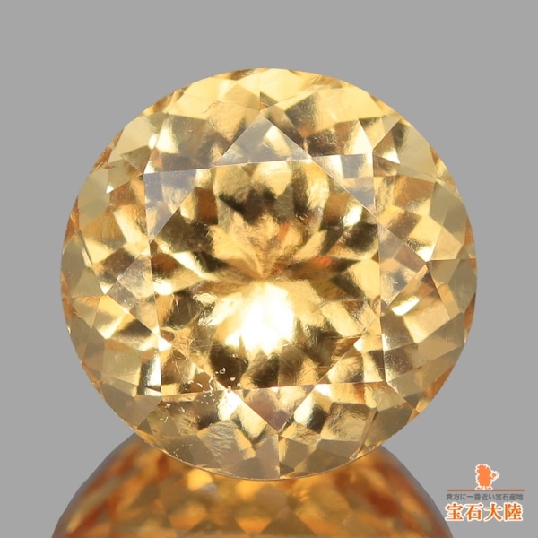 天然ヘソナイトガーネット 3.47ct 【煌めく蜂蜜色】 スリランカ