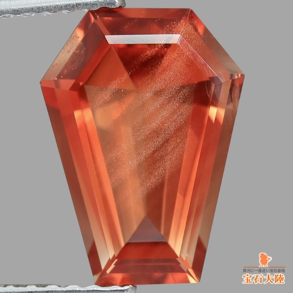 天然オレゴンサンストーン 2.27ct 【ラブラドライト】 ファンシーカット