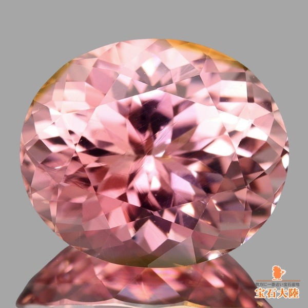 天然トルマリン 3.19ct 【煌めく春色ピンク】 ナイジェリア
