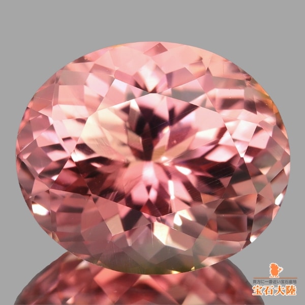 天然トルマリン 3.34ct 【煌めく春色ピンク】 ナイジェリア