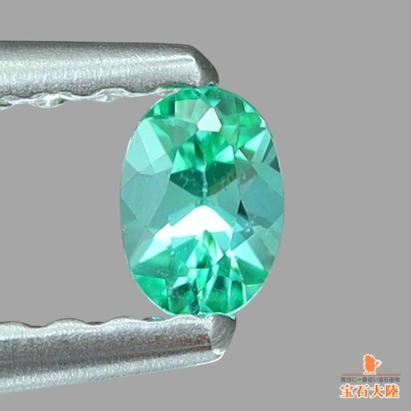 パライバトルマリン0.09ct/ダイヤモンド0.15ctピアスpt950