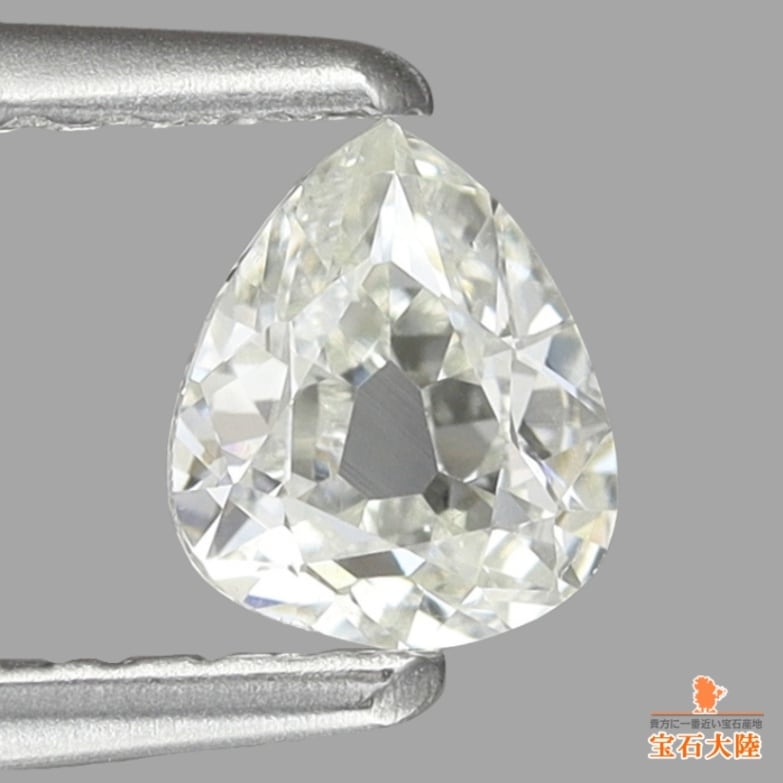天然ダイヤモンド 0.379ct 【H VS-2 オールドカット】 中宝ソ付