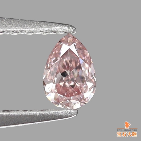 天然ピンクダイヤ、FANCY PINK.0.053ct.si-2 天然ピンクダイヤ、FANCY PINK.0.053ct.si-2