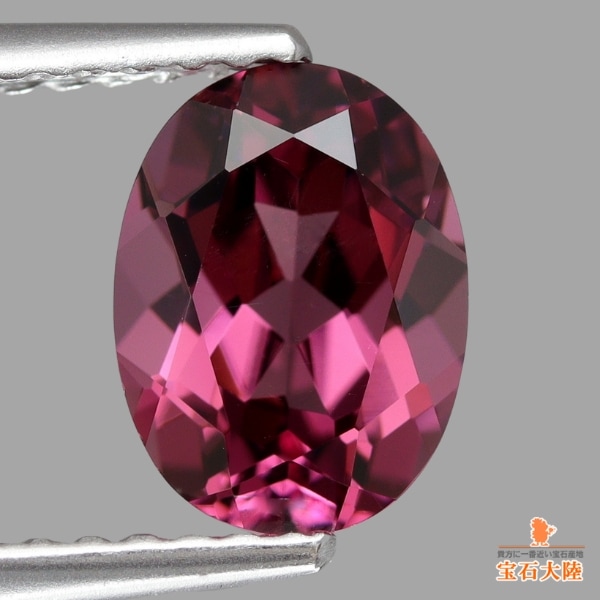 天然ロードライトガーネット 1.74ct 【ワインレッド】 良色