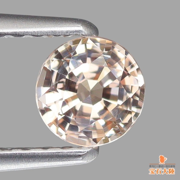 天然サファイア 0.58ct 【非加熱・シャンパン】 マダガスカル