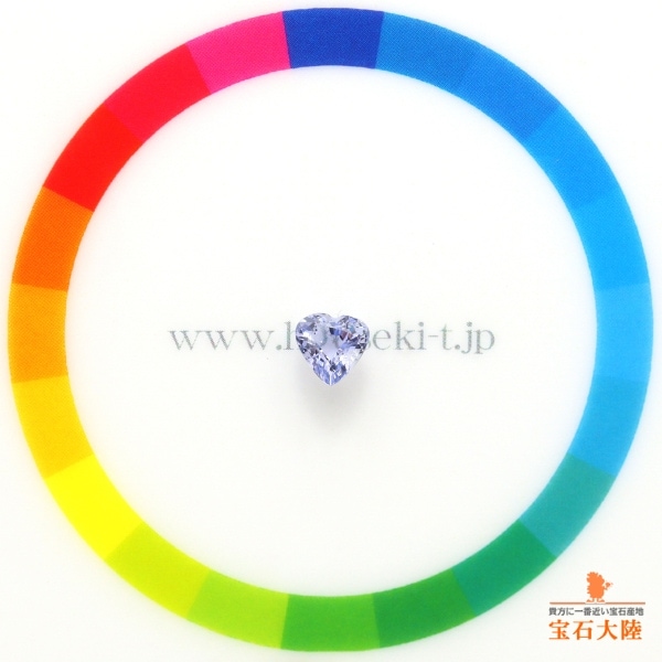 Amazon | 非加熱バイオレットサファイア・ルース1.23CT | ルース