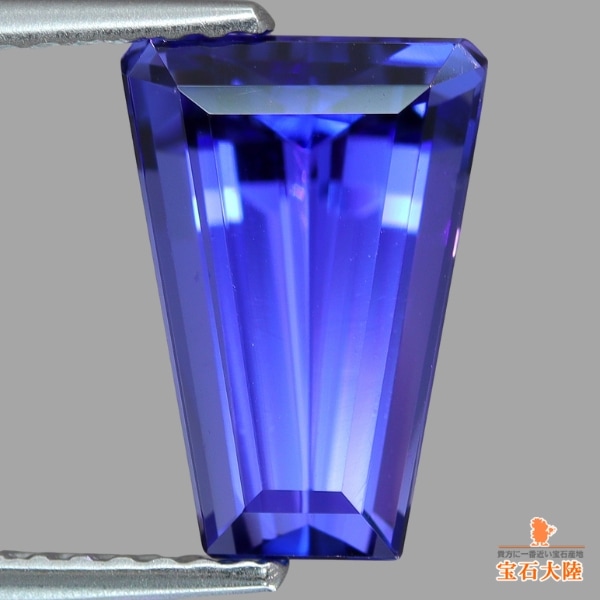 天然タンザナイト 3.08ct 【エレガントな美発色】 ファンシーシェイプ