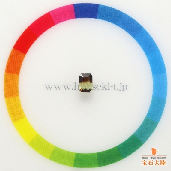 天然石クリソベリル 天然クリソベリル 0.52ct 【バイカラー】