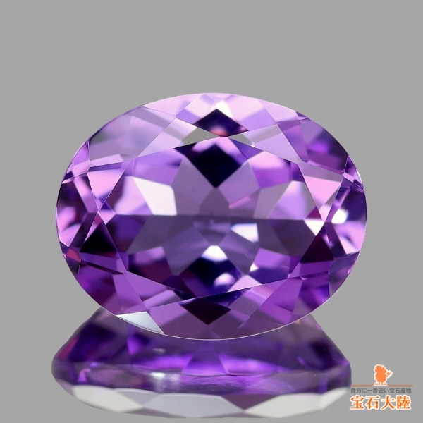 天然アメシスト 10×8mm  【オーバル】